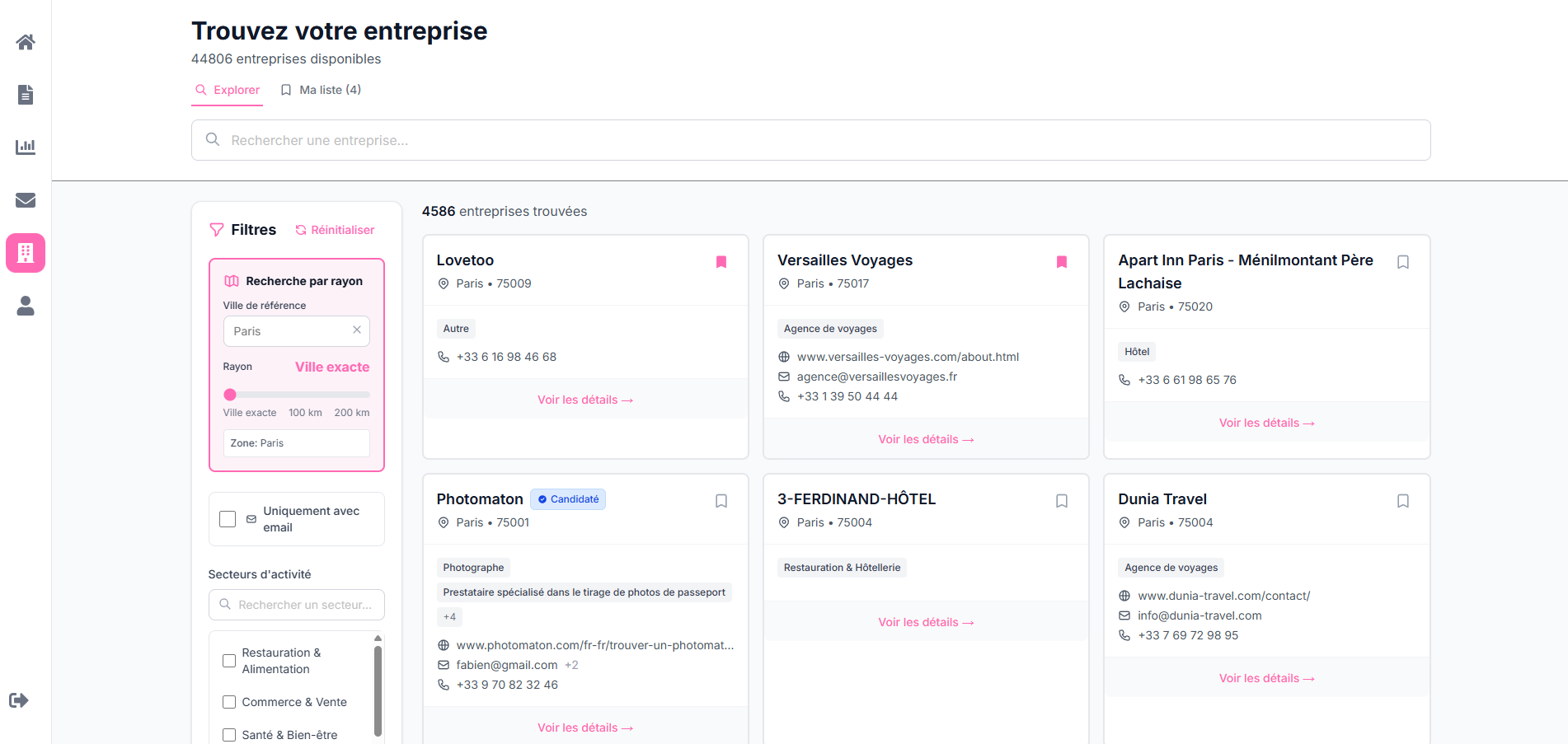 Candidature Spontanée Ciblée